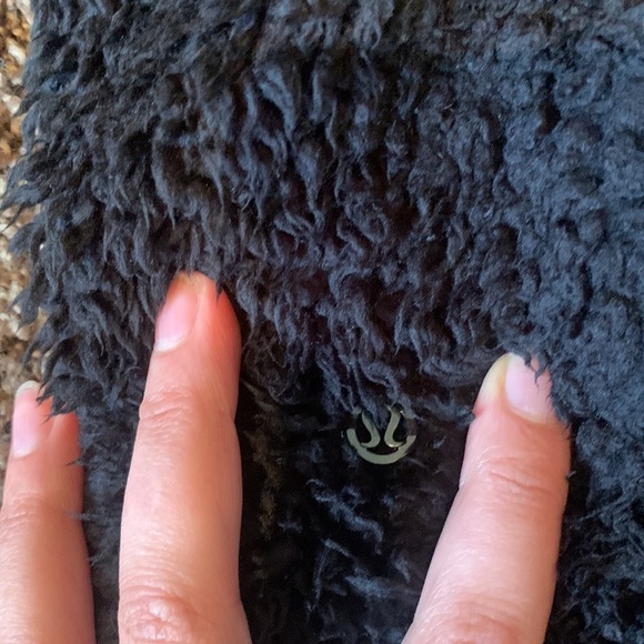 Lululemon Sherpa scuba quarter zip hoodie size 10 - Picture 3 of 4